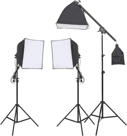 vidaXL Kit Φωτισμού για Studio