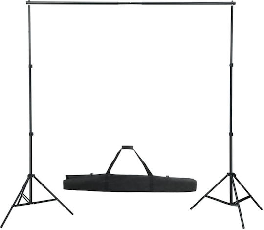 vidaXL Kit Fotografic Studio Set Lumini & Fundal Kit de iluminat pentru Studio