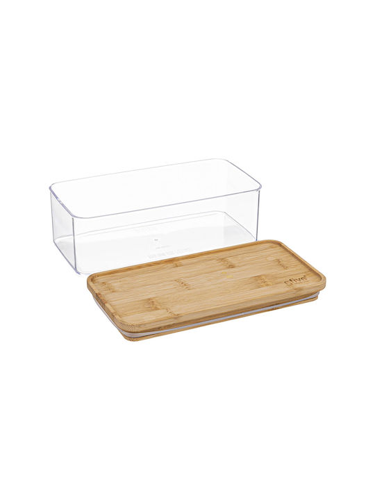 5Five Glass Lunch Box Transparent 1000ml