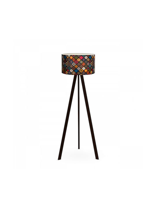 Opviq Floor Lamp H120xW38cm. with Socket for Bulb E27 Multicolour