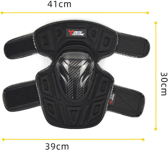 Moto Centric Reitschutz Knieschoner Motorradfahrer Schwarz Farbe
