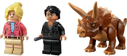 LEGO Jurassic World 30th Anniversary Triceratops Research for Ages 8+ 281 Pieces