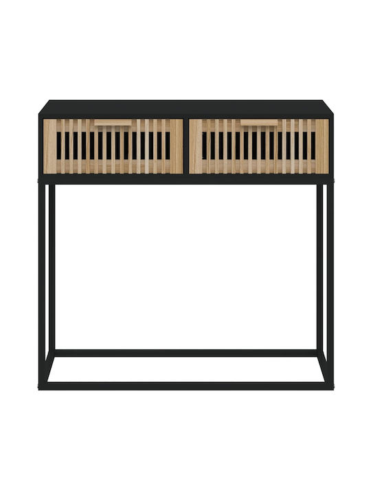 Solid Wood Console Table L80xW30xH75cm