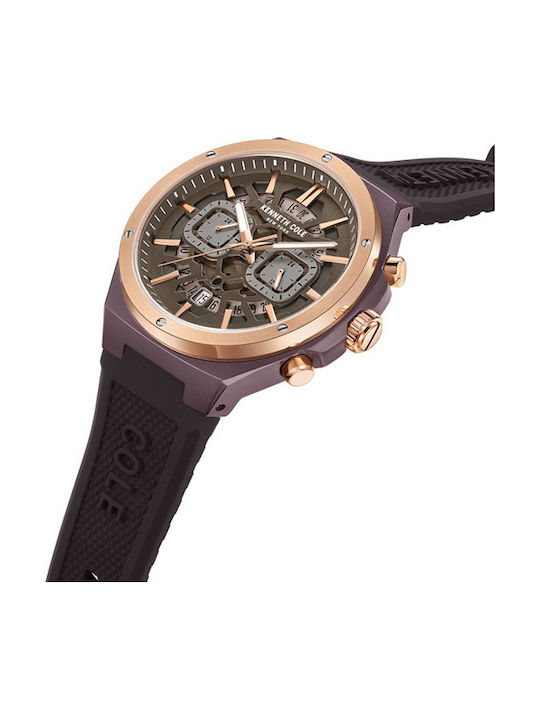 Kenneth Cole Watch Battery with Rubber Strap Kenneth Cole Watch Battery with Rubber Strap