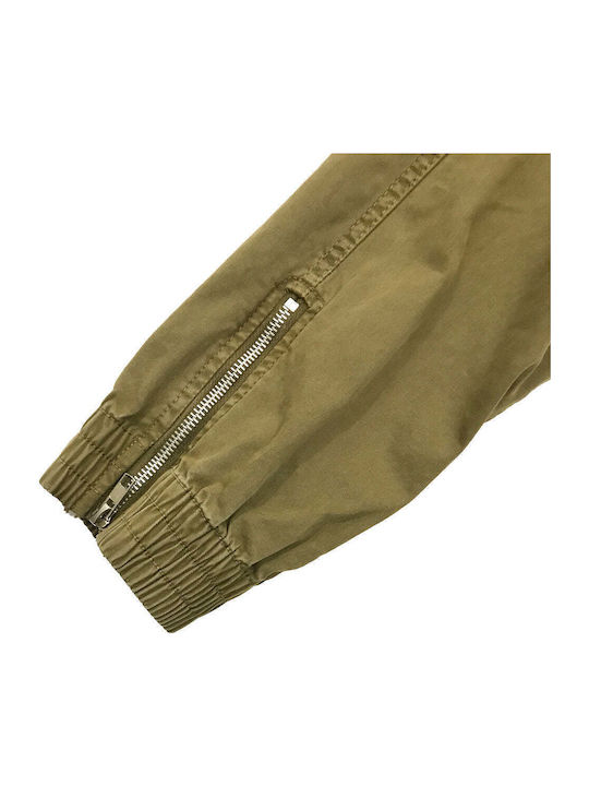 Trousers Cargo Elastic Khaki