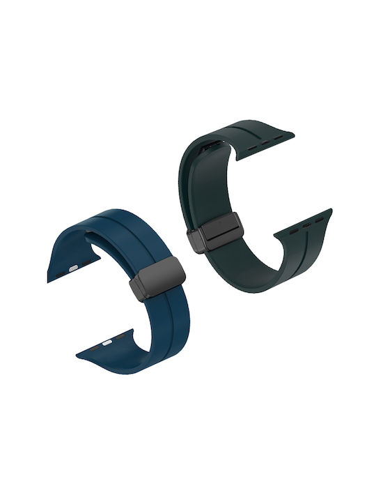 Techsuit W011 Strap Silicone Purple (Apple Watch 38/40/41/42mm)