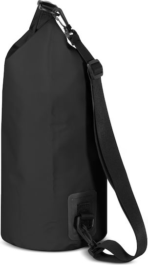 Hurtel Wasserdichte Tasche Umhängetasche mit einer Kapazität von 10 Litern Schwarz