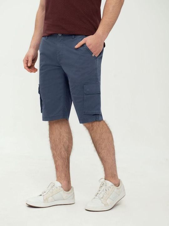 Volcano P-TARK Herren Comfort Fit Cargo Shorts - Blau