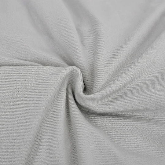 vidaXL Elastic Cover for Three Seater Sofa Gray 195εκ. 1pcs 332942