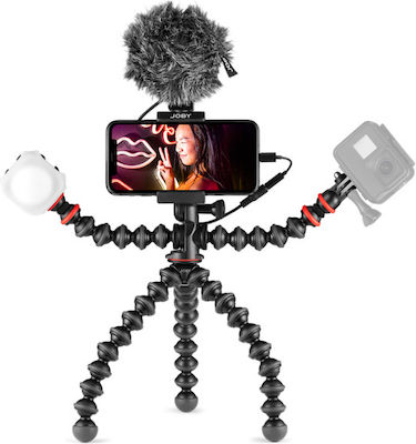 Joby Gorillapod Vlogging Kit Selfie-Stick Handy-Stativ Schwarz JB01645-BWW