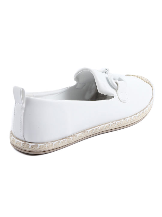 MACARENA - Espadrilă pentru femei, WHITE, 413-363-002