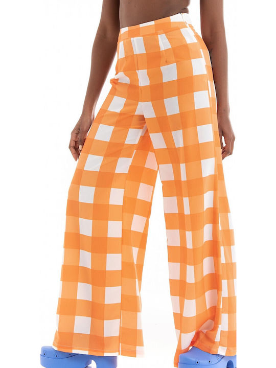 Damen Hochbund Pantaloons Orange