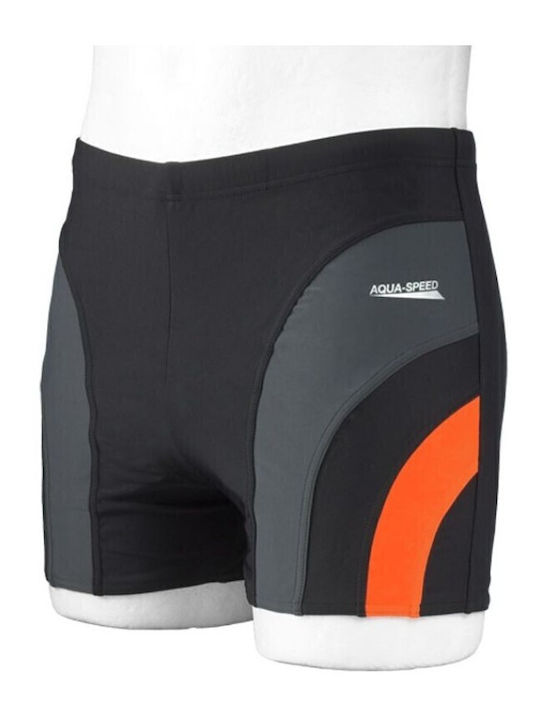 Herren Badebekleidung Shorts Schwarz mit Mustern