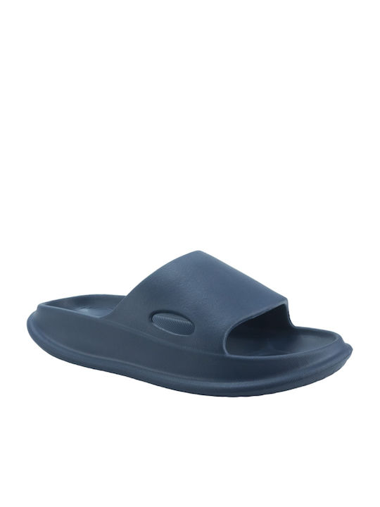 Mitsuko Men's Slides Blue