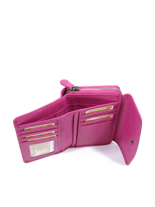371 Large Leather Women's Wallet Classic Fuchsia