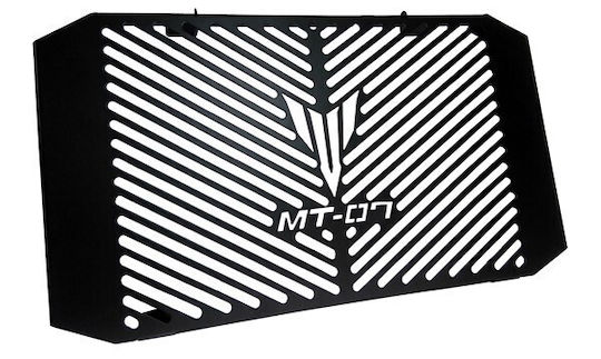 Moto Discovery Motorcycle Radiator Protector Yamaha MT-07 Black