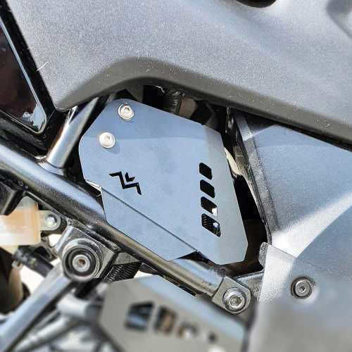 Moto Discovery Motorcycle Frame Protectors Suzuki V-Strom 1050 Yamaha XT Black