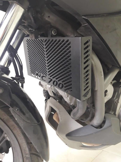 Cosmo Προστατευτικό Ψυγείου Μοτοσυκλέτας Honda NC700X Μαύρο