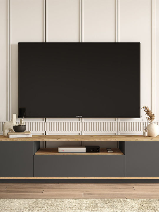 TV Stand Soren Gray L180xD44xH46cm
