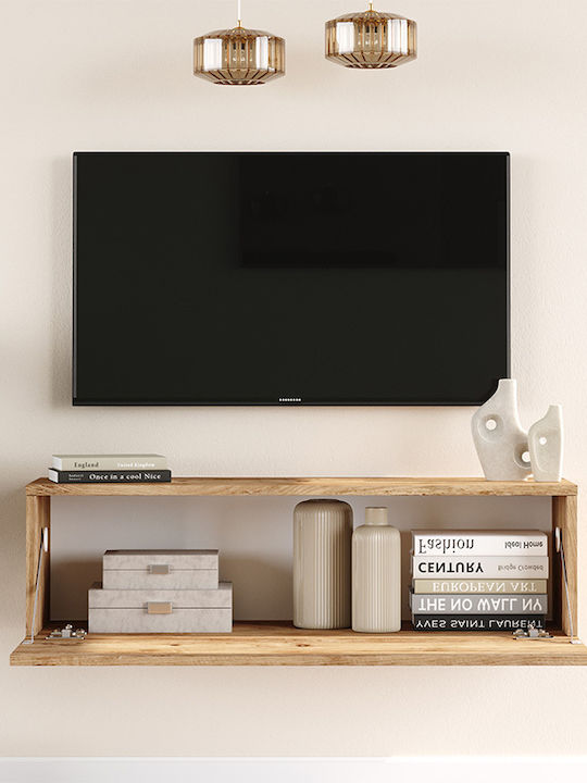 TV-Ständer Beige Μ100xΠ31.6xΥ29.6cm