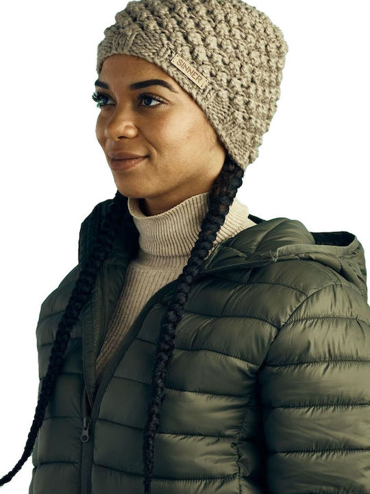 Timberline II II Knitted Beanie Cap Brown