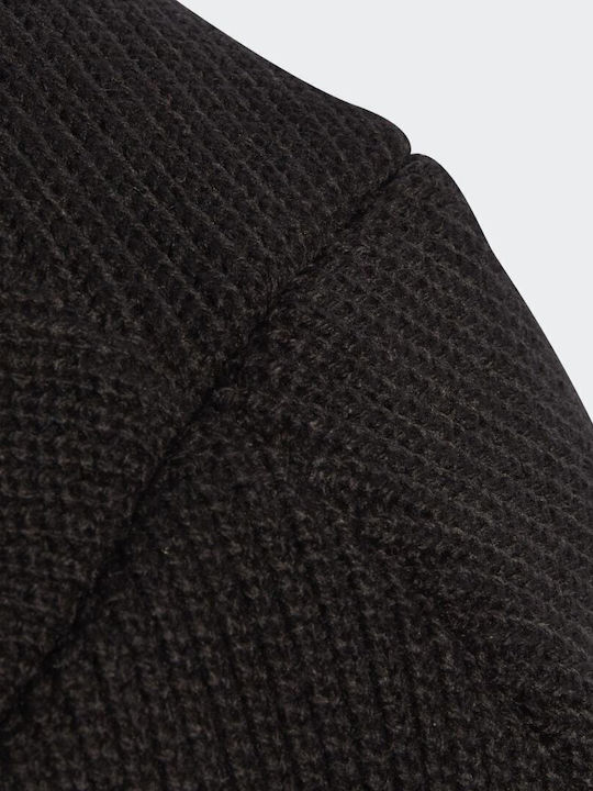 Essentials Beanie Beanie Knitted in Black color