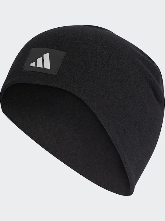 Performance Beanie Fleece Beanie Knitted in Black color