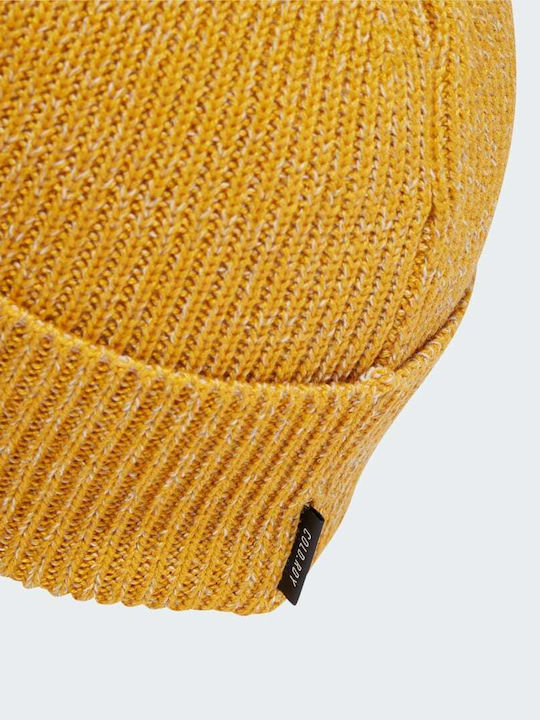 Adidas COLD.RDY Reflective Running Beanie Σκούφος Πλεκτός σε Κίτρινο χρώμα