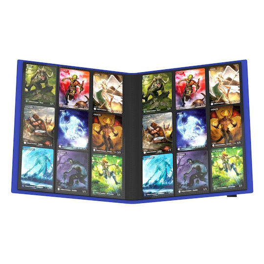 Ultimate Guard Flexxfolio 360-18 Sammelkartenspiel-Zubehör Bindemittel 9-Fächer Standard Größe Blauer