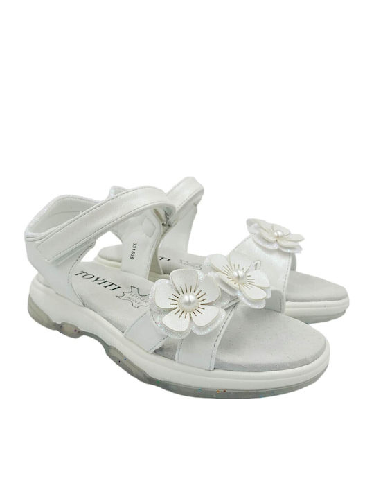 Kinder Sandalen Weiß