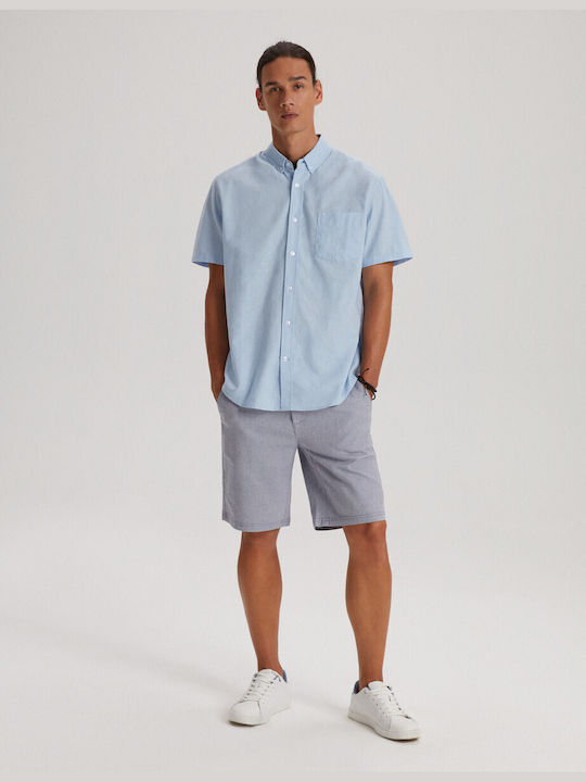 Diverse Shirt with Short Sleeve LINS SH - L. Blue