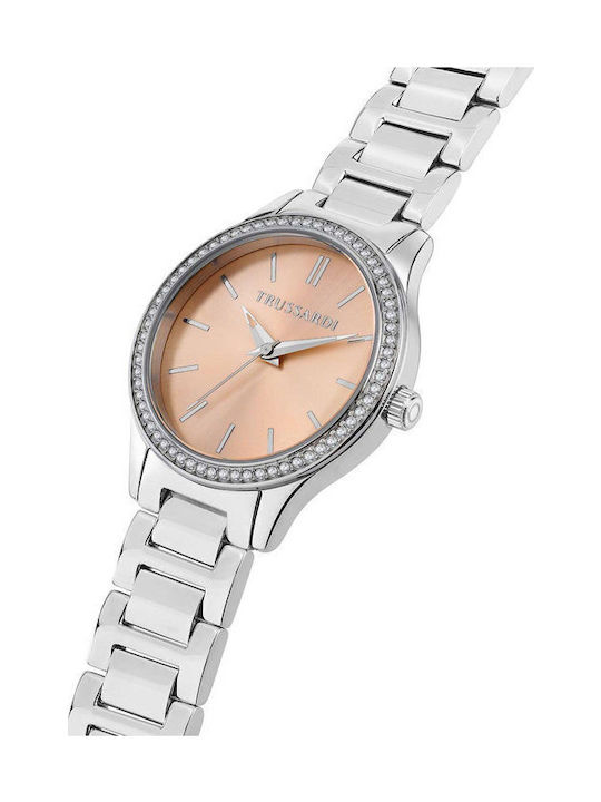 Trussardi T-sky Women's Watch with Silver Metal Bracelet