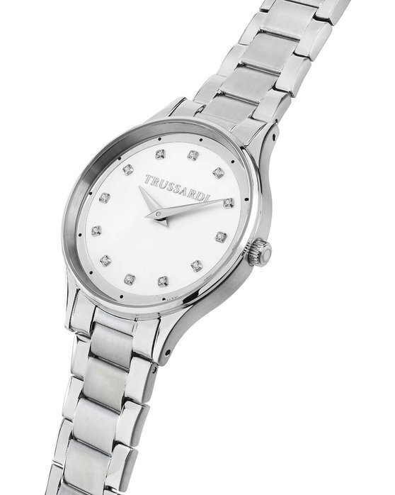 Trussardi Women's Watch with Silver Metal Bracelet R2453152512