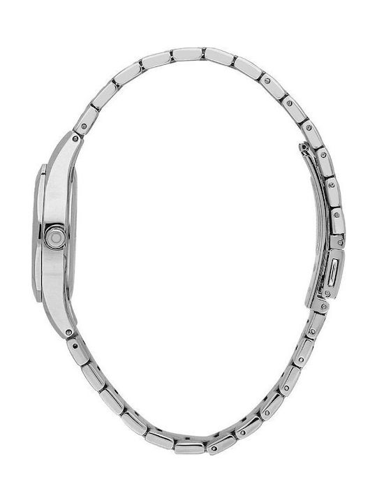 Trussardi Γυναικείο Ρολόι 30mm Μπαταρίας με Μεταλλικό Μπρασελέ
