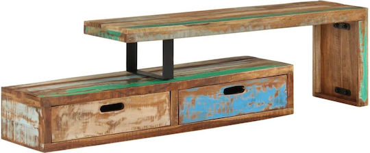 TV-Ständer Bodenstehend Mehrfarbig 112x30x40cm TV-Ständer Bodenstehend Mehrfarbig 112x30x40cm