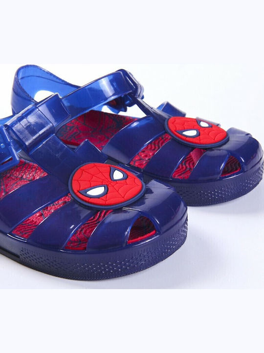 Spiderman Παιδικά Παπουτσάκια Θαλάσσης Μπλε