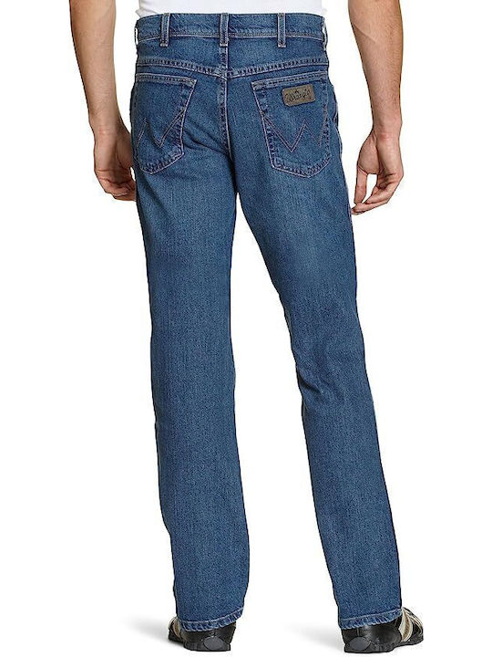 Wrangler Texas Herren Jeanshose in Regular Fit Blau