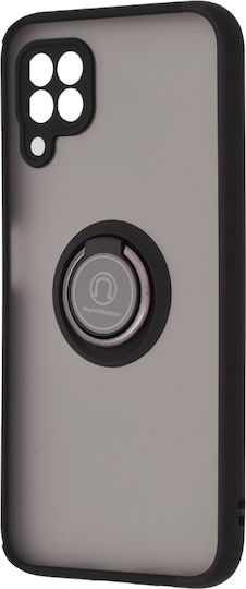 Techsuit Umschlag Rückseite Metallisch Magnetisch Schwarz Huawei P40 Lite