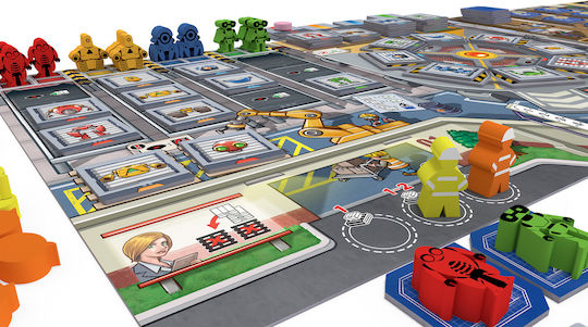 Настолна игра Bot Factory Kick Starter Edition за 1-4 играчи 14+ години (EN) Eagle-Gryphon Games