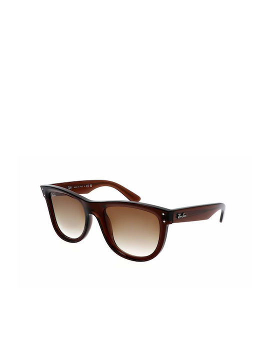 Ray Ban Sunglasses with Brown Plastic Frame and Brown Gradient Lens RBR0502S 6709CB