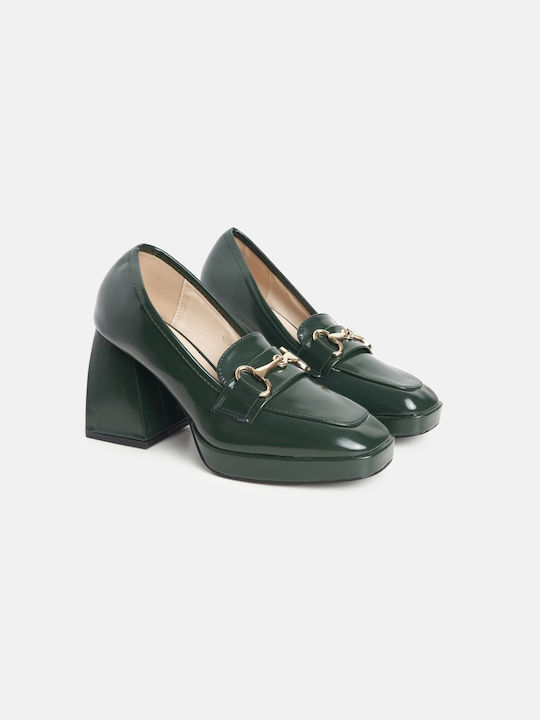 InShoes Green Heels