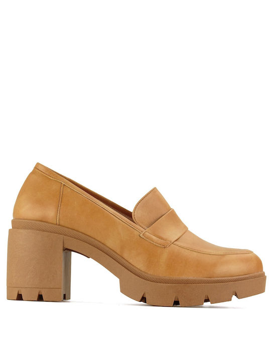 Silia D Tabac Brown Heels