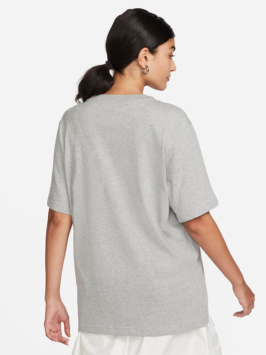 Nike Damen Sportlich T-shirt Gray