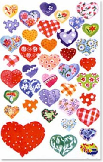 Avery Autocolante Hearts