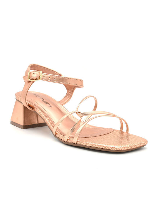 Πέδιλα Rose Gold 22-17403-01