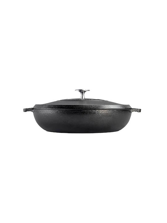Lodge Blacklock Τηγάνι από Μαντέμι Με Καπάκι 30.48cm