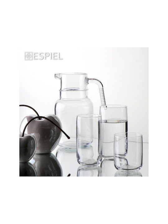 Espiel Iconic Long Drink Set Gläser Wasser aus Glas 540ml 4Stück