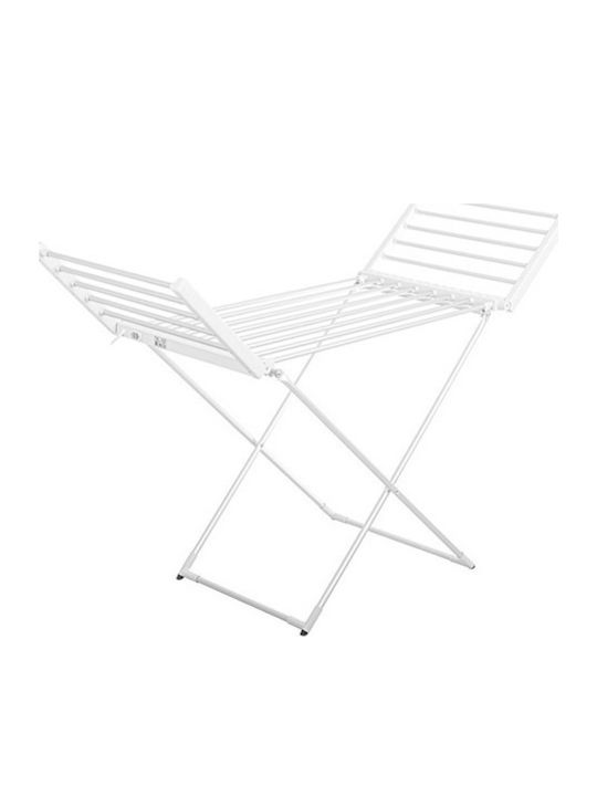 Adler Metallic Folding Electric Floor Clothes Drying Rack with Hanging Length 2m
