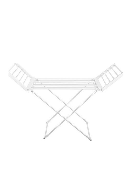 Adler Metallic Folding Electric Floor Clothes Drying Rack with Hanging Length 2m