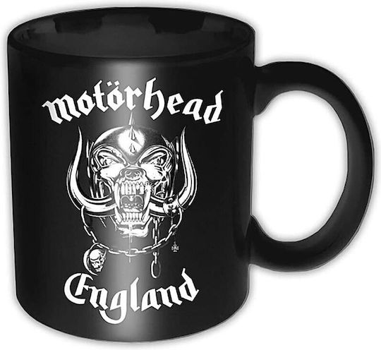 Global Motorhead Mug Ceramic Black 320ml